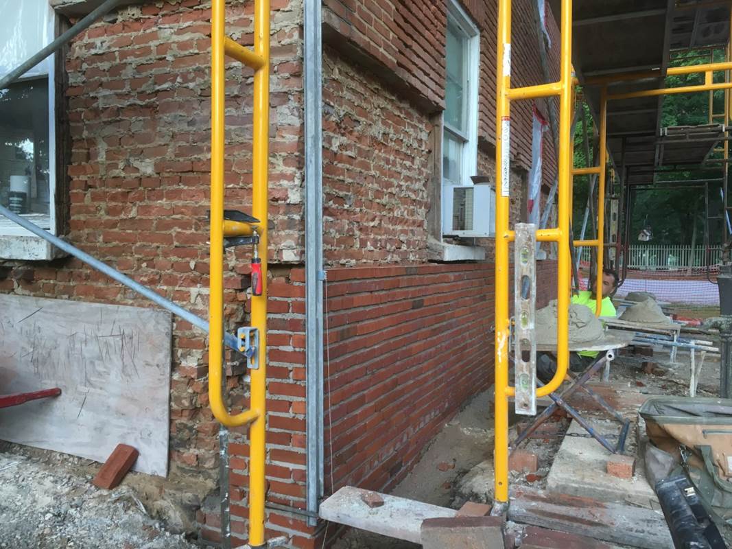 side brick restoration Chicago project